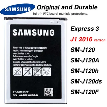 

Samsung EB-BJ120CBE Battery For Samsung Galaxy Express 3 J1 2016 J120 SM-J120A J120h J120ds SM-J120F J120A 2050mAh