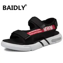 Модные повседневные мужские пляжные сандалии; Летняя обувь в стиле ретро; классическая мужская обувь; zapatos hombre