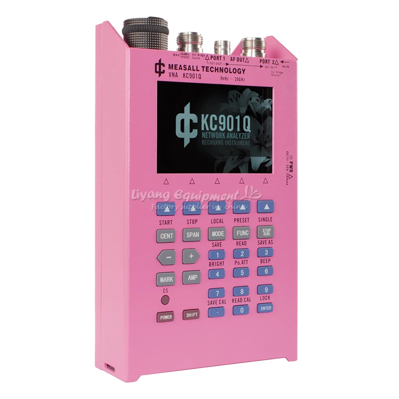 KC901Q rf Векторный анализатор цепей 20 ГГц ручной Электрический ethernet векторная подметальная машина для измерений