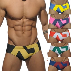 Maillot de bain imprimé pour hommes, culotte Sexy, taille basse, Bulge, vêtements de plage, mode, court, Sport, été, 2020 