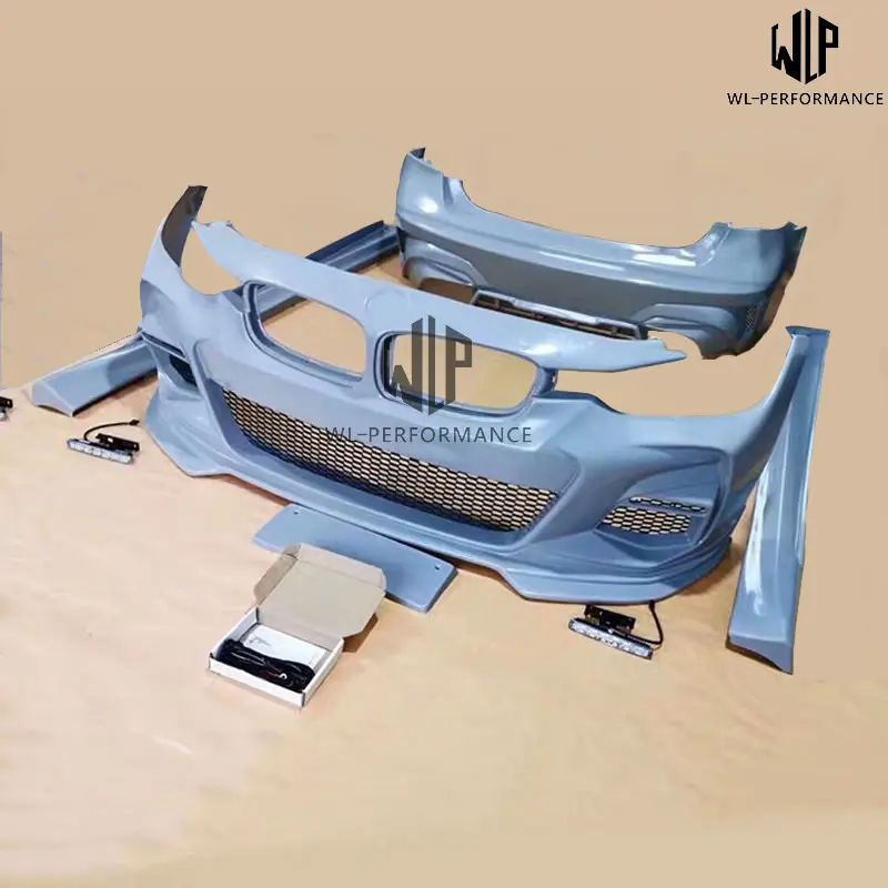 Комплект кузова F30 F35 из АБС пластика передний бампер боковые юбки для BMW сменный