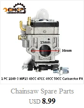 Бензопила Карбюратор Carb кусторез Карбюратор ПОДХОДИТ для KOMATSU 4500 5200 5800 45cc 52cc 58cc бензопила запчасти