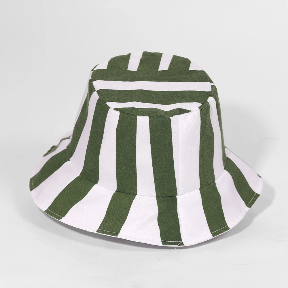 Anime Bleach Urahara Kisuke Cosplay Hat Cap Dome Green and White Striped Summer Cool Hat Watermelon