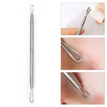 

1Pc Stainless Steel Blackhead Remover Professional Blackhead Acne Comedone Pimple Blemish Extractor Skin Care Makeup Beauty Tool