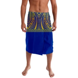 Samoan Puletasi Luxury Design Red 2021 New Men Lace-Up Design ie faitaga Island Wear Print On Demand
