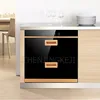 100L Home Disinfection Cabinet 220V Embedded Tableware Disinfect Bowl Cabinet Double Door Touch Infrared High Temperature Drying 2