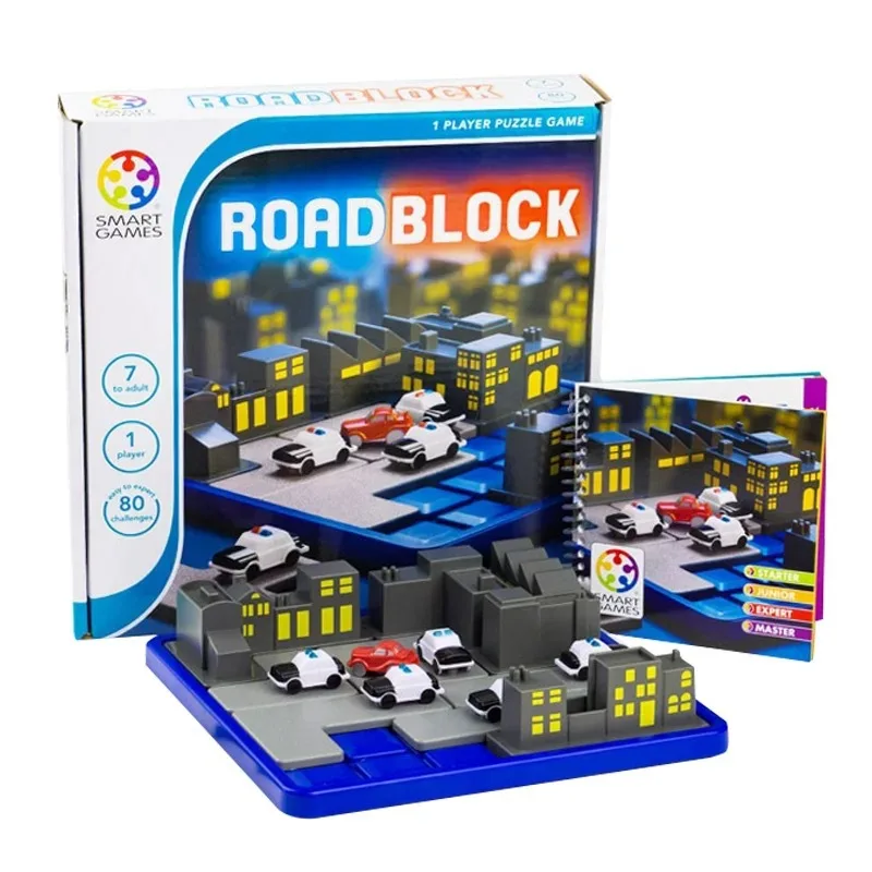 Бельгия смарт-игры детская настольная игра Roadblock осажденные детские развивающие строительные блоки игрушка