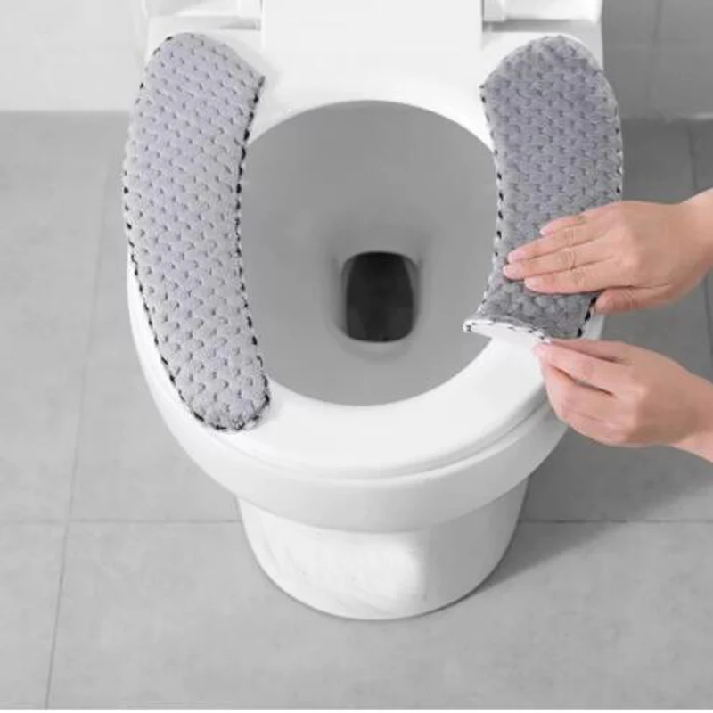 Universal Washable Decorative Toilet Seat Covers Mat Cushion Home Stickers Cover Paste Lids For 1pc | Дом и сад