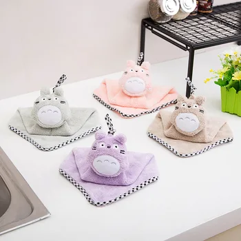 

Kitchen Coral Velvet Dish Towel Cleaning cloth Oil-free Dishcloth Strong Water-Absorbing Thick Scouring Pad Hand Cleaning