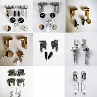 ห้องน้ำที่นั่งสแตนเลสช้า Drop Quick Release บานพับ,ห้องน้ำที่นั่งฝาปิดไม้เรซิ่นทองเงินบานพับอุปกรณ์ช้า 6