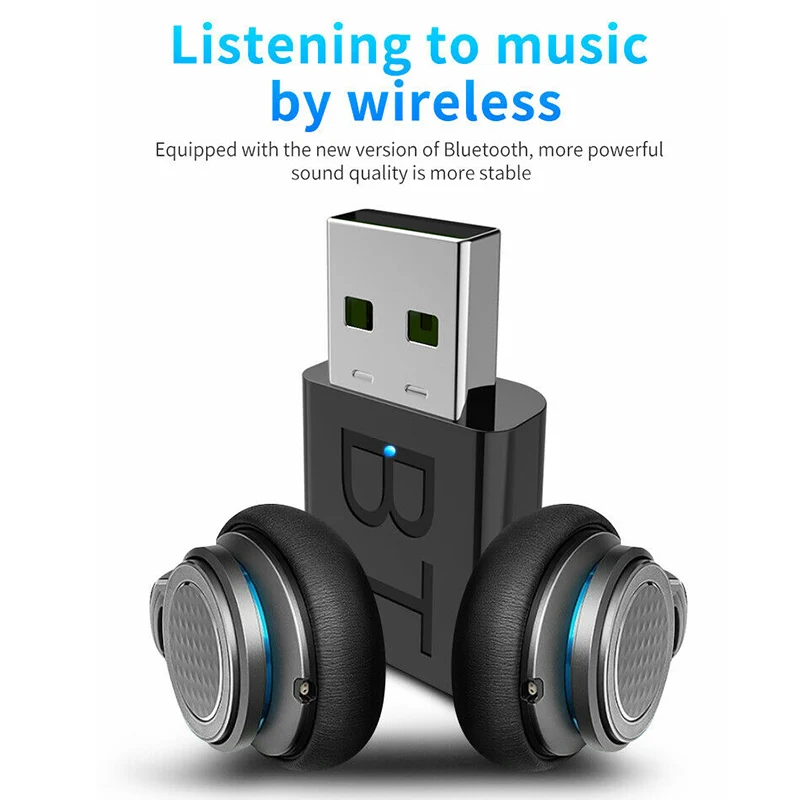 Bluetooth 5,0 аудио передатчик приемник USB адаптер для ТВ ПК автомобильный динамик ноутбук новое поступление