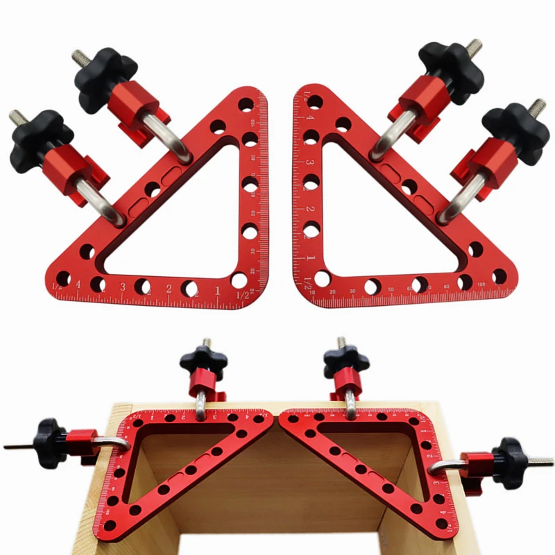 45/90 Degree Positioning Squares Right Angle Clamps Aluminum Alloy