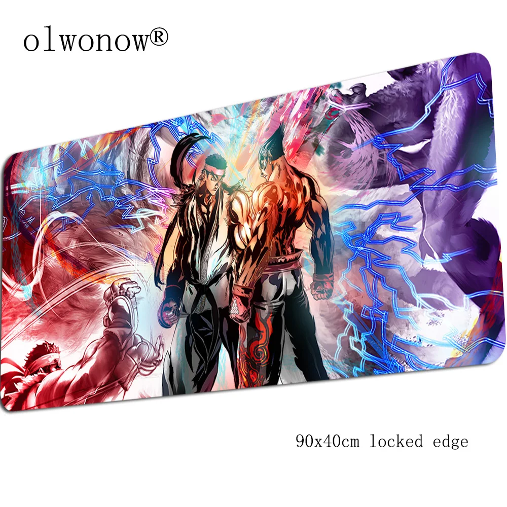 Tekken коврик для мыши с HD печатью 900x400x2 мм коврики для мыши подарки игровой коврик для мыши геймер большой locrkand коврик для мыши s Клавиатура ПК коврик