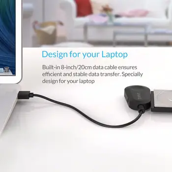 

ORICO USB 3.0 To SATA Adapter Data Cable For 2.5" SSD for 2.5inch 3.5inch HDD Hard Disk With US/EU 12V 2A AC DC Power Adapter