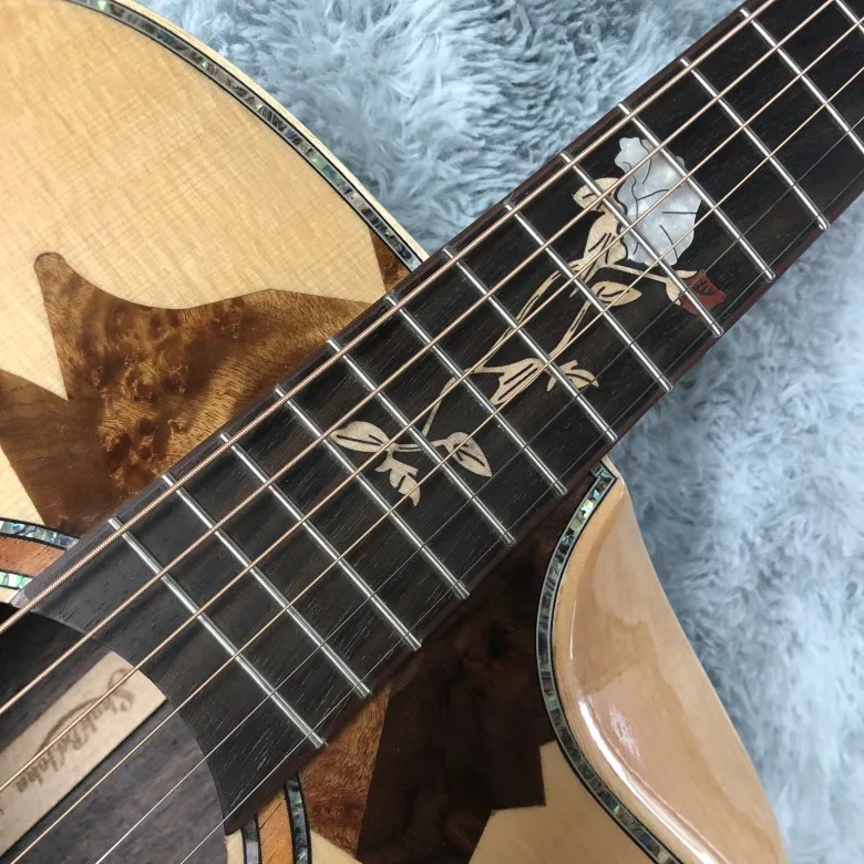 40インチの高構成フォークエレクトリックアコースティックギター