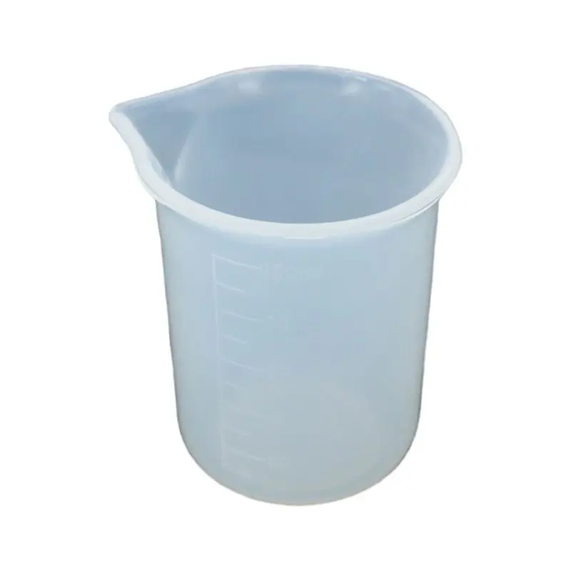 

100ML Silicone Measuring Cups Handmade DIY Crystal Epoxy Jewelry Making Tools U4LF
