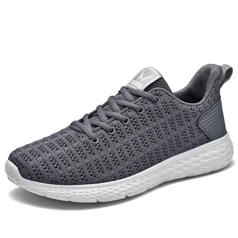 Men's Shoes Sneakers Spring New Mesh Men Casual Shoes Lac-up Lightweight Comfortable Breathable Walking Men Plus Size Shoes