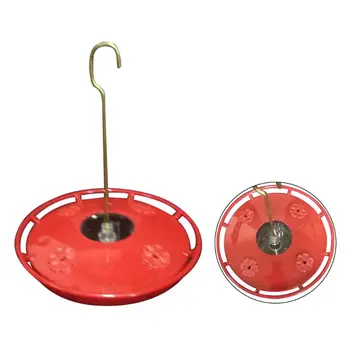 

12 oz Plastic Hanging Hummingbird Feeder with 4 Feeding Ports