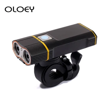 

Super Bright Bicycle Light USB Rechargeable 800 LM Headlight Front Light Easy Installation Cycling Flashlight for Safty Riding