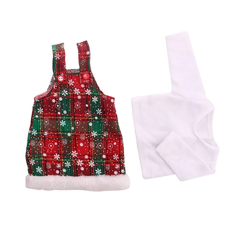 Luckdoll одежда вязаная рубашка 4 шт./стиль подходит 18 дюймов Американский 43 см кукла аксессуары для детей Рождественский подарок для - Цвет: n111