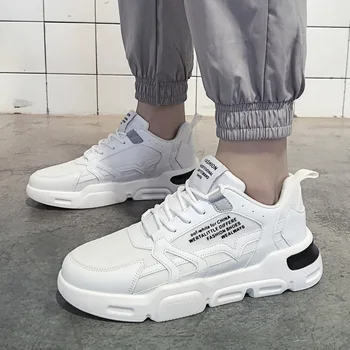 

2020 New Summer Breathable Mesh Board Shoes White Sports Shoes Korean Men's Running Shoes Sweat-Absorbant Sapatos De Mujer