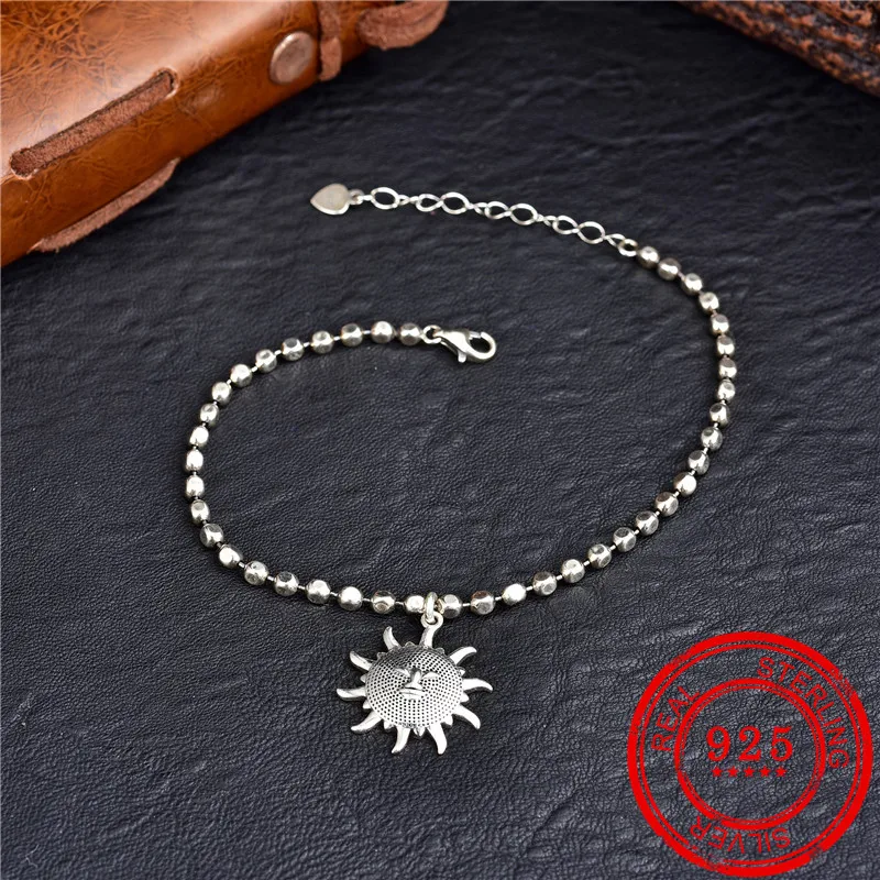 100 Genuine 925 Sterling Silver Bracelet Vintage Thai Silver Sun God Pendant Fashion Boutique Lady Bracelet Bracelets Bangles Aliexpress 100 Genuine 925 Sterling Silver Bracelet Vintage Thai Silver Sun God Pendant Fashion Boutique Lady Bracelet Bracelets Bangles Aliexpress