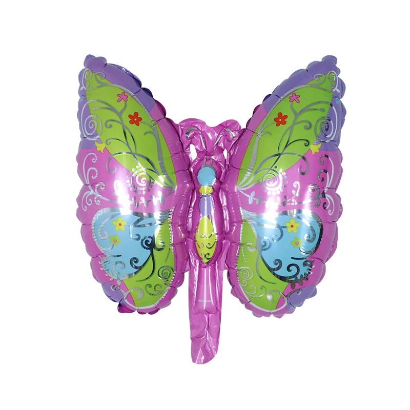Butterfly 10 шт. мини-знак зодиака Овен Тигр Лев бабочка фольги Воздушные шары День рождения украшения детские игрушки для младенцев душ животные шарики для вечеринки - Цвет: Butterfly