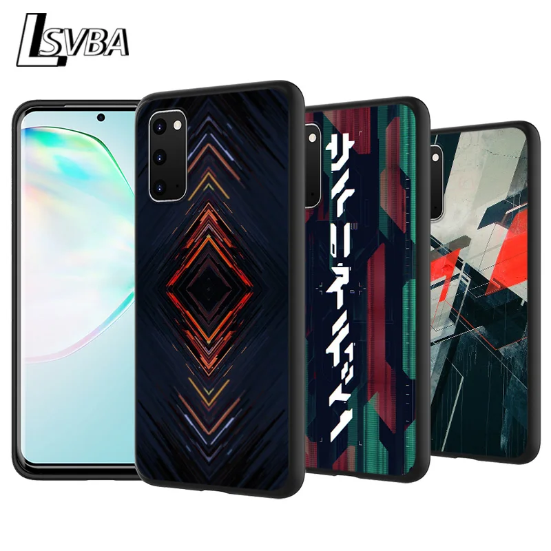 Игровой Полосатый чехол для Samsung Galaxy S20 FE Plus Ultra Note 10 Lite A91 A81 A71 A51 A42 A21S 4G | Мобильные