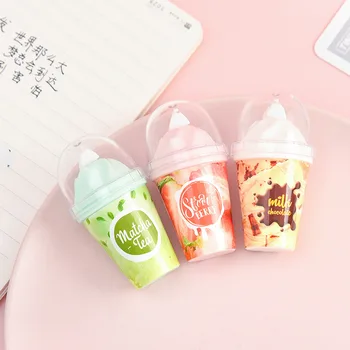 

Milk Tea Chocolate Cup Novelty White Out Corrector Correction Tape Gift Stationery Student Prize School Office Supply