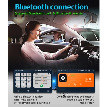 

12V Car MP5 Player Android Navigation Stereo Audio Radio Bluetooth Wireless GPS