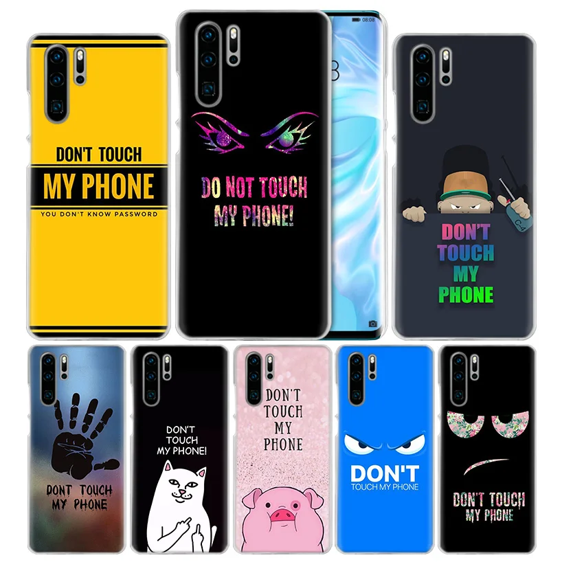 

Case Cover For Huawei Honor 8X 8C 8A 8S 9X 10 20 20i V20 Play Y5 Y6 Y7 Y9 Prime Lite Pro 2018 2019 Do Not dont Touch My Phone