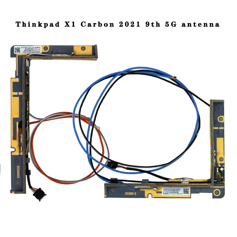 Original Thinkpad X1 Carbon 9TH 10th Red and Blue 4G 5G Antenna