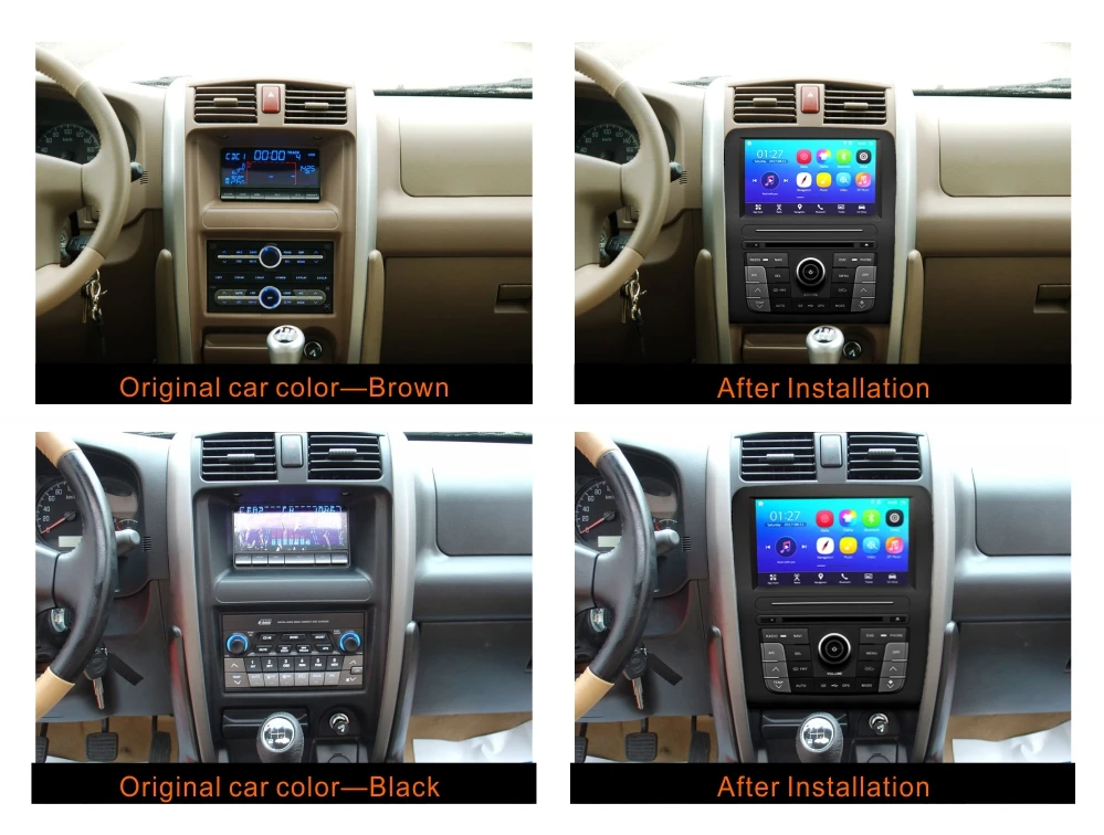 Excellent Dinpei Android car dvd for Haval Hover  Great Wall H3 H2 2003-2009 car radio gps navigation car multimedia dvd player 8" screen 8