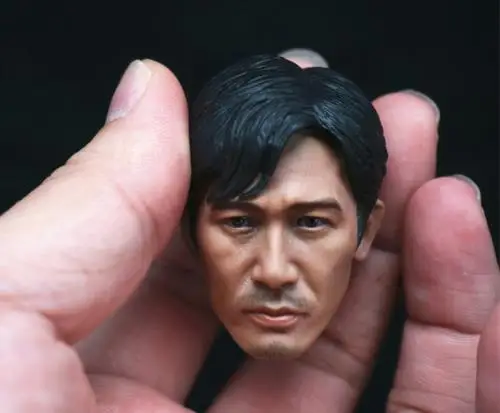 1/6 Scale Asia Man Head Sculpt Figure Model F 12"Male Body 