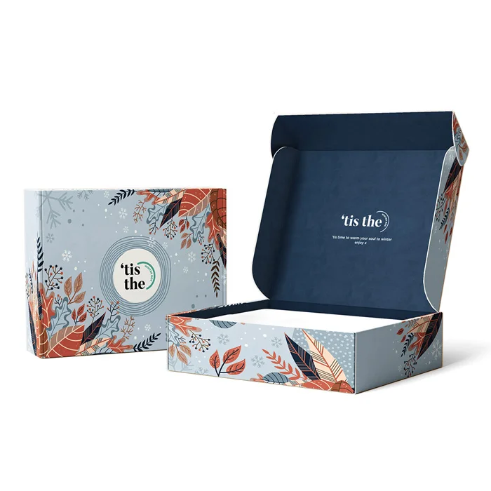 Custom Logo Personalised Ecommerce Subscription Postal Cardboard Paper Box Shipping Boxes Packaging Mailer Box With Logo 6