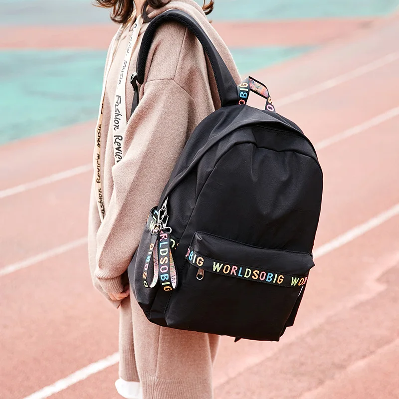 

Manufacturers Direct Selling Fashion Large Capacity Waterproof Oxford Cloth Backpack Junior High School Schoolbag Korean-style B