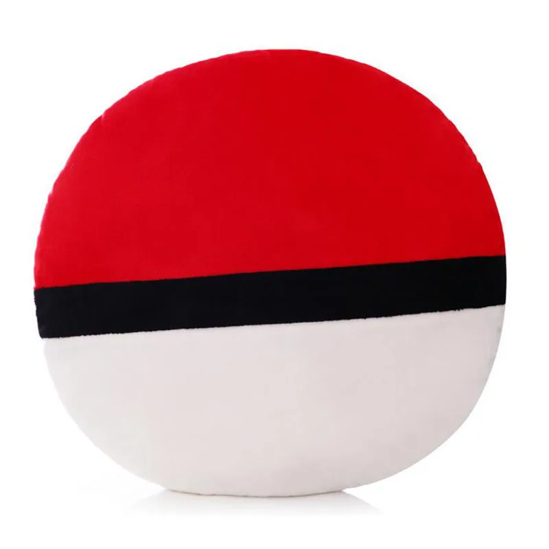 30cm Pokeball Shape Plush Toys Children Pillow Pokeball Toys