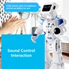 Smart Programming Demo Hydroelectric Hybrid RC Robot Voice Control Interaction Walk/Glide Singing And Dancing Eductional RC Toy 3