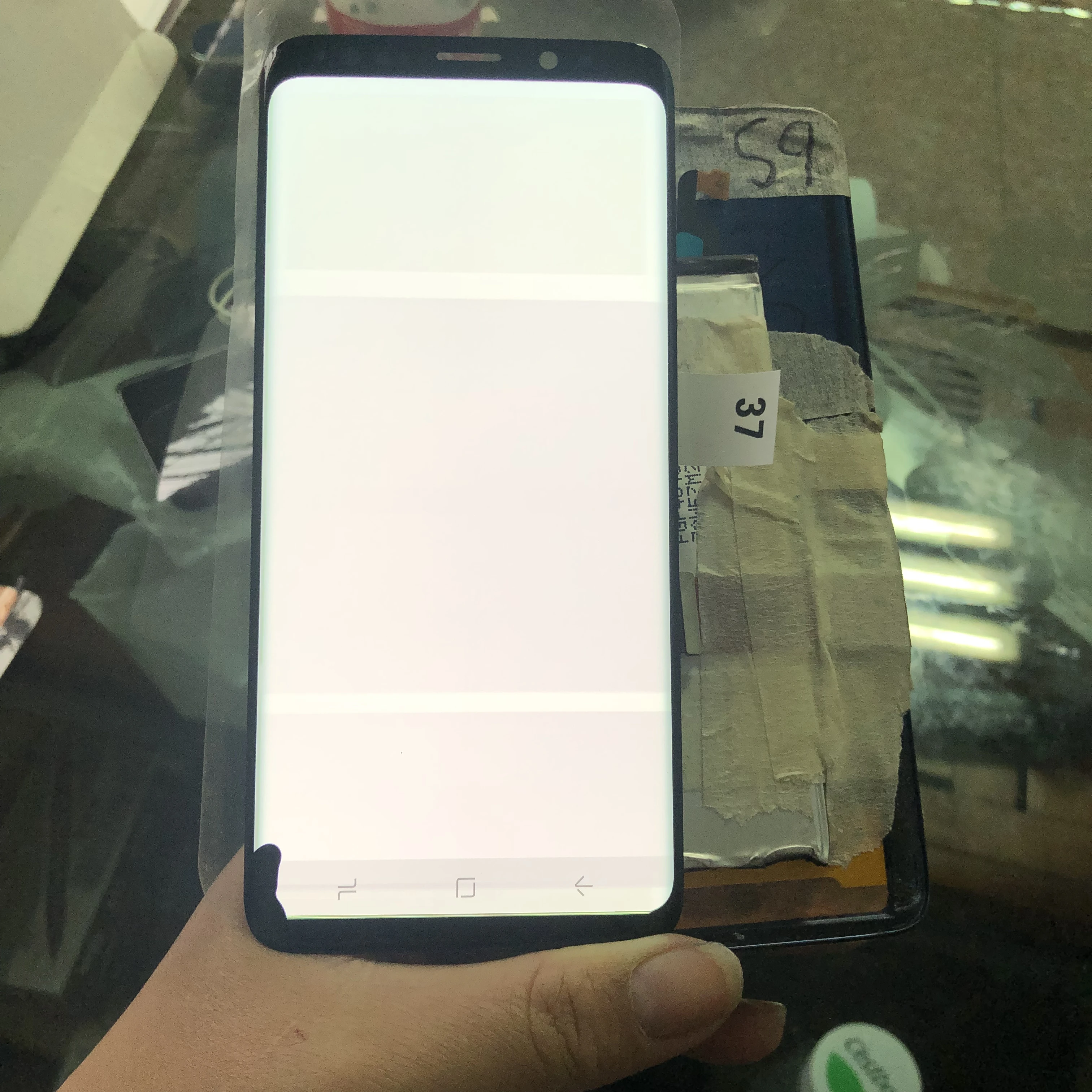 Для samsung galaxy s9 G960 SM-G960F 5 8 &quotЖК-дисплей + сенсорный экран дигитайзер с большой