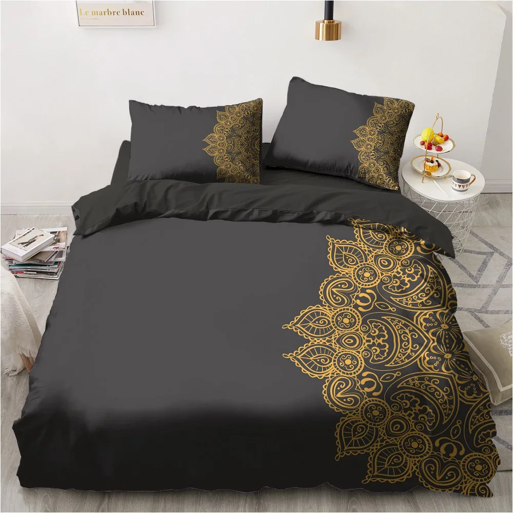 3D Bedding Sets Leopard Custom Duvet Quilt Cover Set Comforter Bed Linen Pillowcase King Queen Full Size 140*210 Home Texitle | Дом и сад
