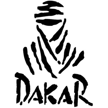 

1pcs Waterproof Car Stickers Auto Dakar Logo Window Stickers Reflective Decoration Decal Sticker Bumper Styling Car D9X9