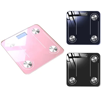 

Bluetooth Body Scale Smart Scale Glass LED Digital Floor Scale Bathroom Weight Scale Balance