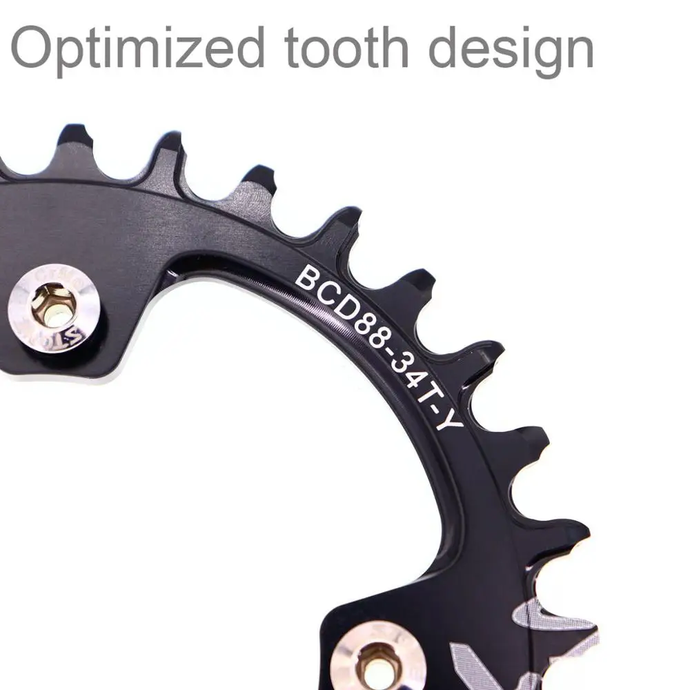 Круглая велосипедная пластина 88 BCD для Shimano M985 32t 34t 36t 38t 40t 42 44 46 48T MTB зубчатая