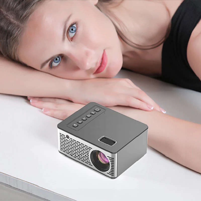 

Mini Projector Multimedia USB/TF Smart LED Pocket Projector Home Theater Cinema GV99