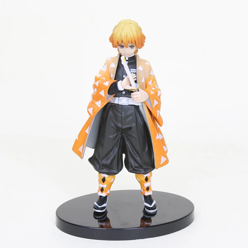 3 opp bag 16 см фигурка убийцы демона Kamado Tanjirou Kamado Nezuko Agatsuma Zenitsu Hashibira Inosuke Kimetsu no Yaiba ПВХ фигурка игрушки - Цвет: 3 opp bag