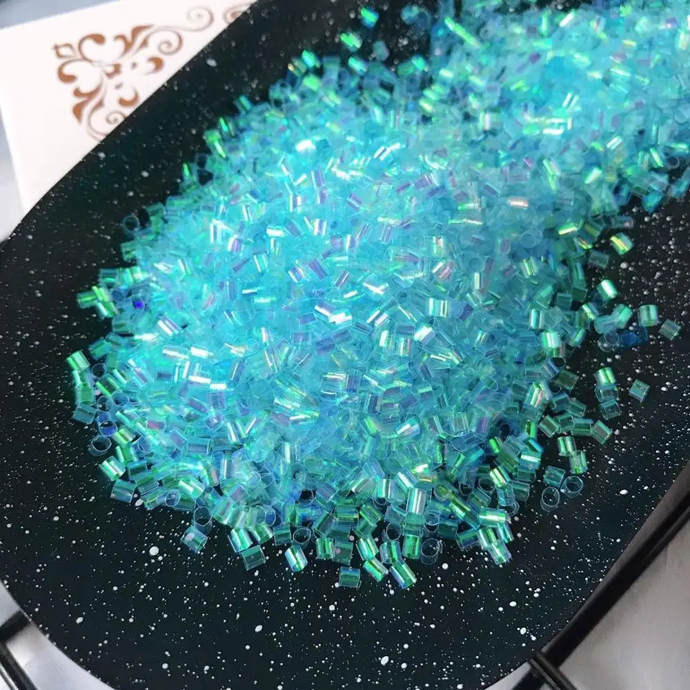 Bulk 500g Blue Metallic Crispy Bingsu Beads for Crunchy Slime, Iridescent  Straw Beads, 3D Glitter, Slime Supply, 