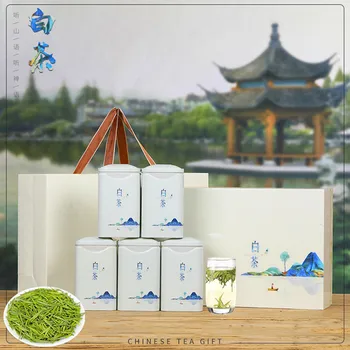 

2020 Anji Baicha Alpine Rare Spring Tea Before Rain White Tea Gift Box for Clear Heat Warm Stomach