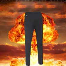 Подзаряжаемые от USB теплые женские брюки до колена, зимние лыжные брюки для женщин, зимние лыжные брюки, лыжные брюки, 30N21