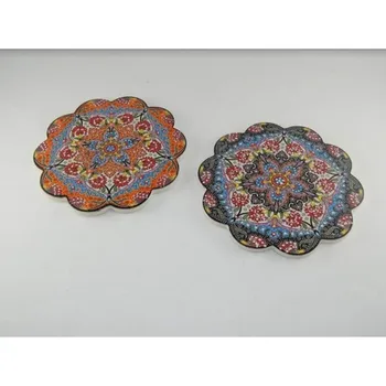 

Set of Two English Ceramic Coaster, Coffee Service