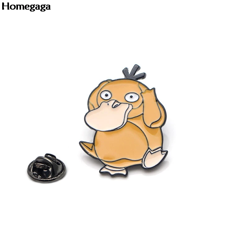 Homegaga Psyduck забавная булавка для отворота рюкзака причудливая одежда